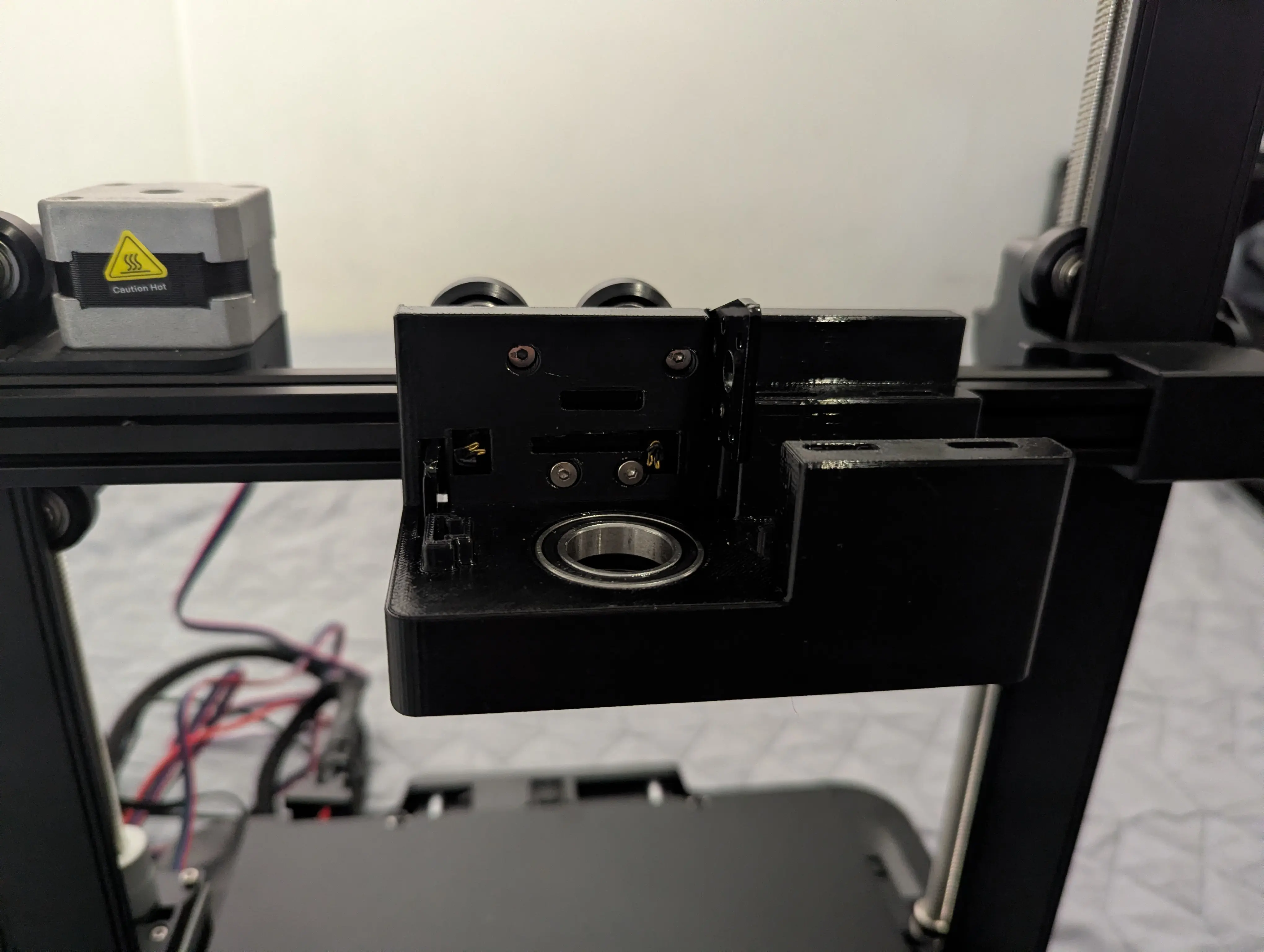 Carriage mount installation